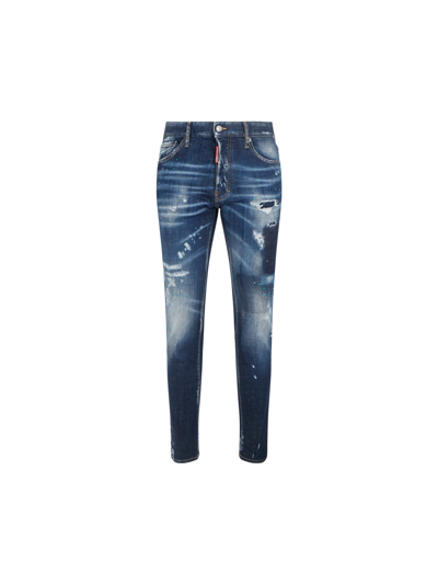 Dsquared2 Jeans In Denim Blue