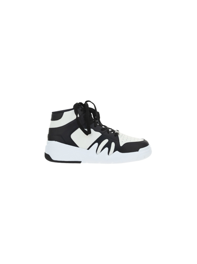 Giuseppe Zanotti Talon Sneakers In Birel/vague Bianco