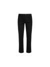 Off-white Jeans In Black Cotton In Black/white