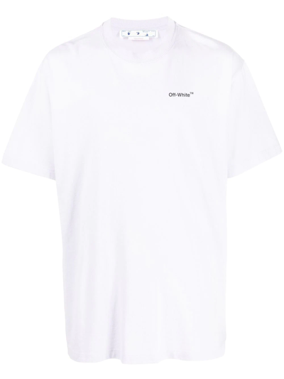 Off-white Caravaggio Arrow Short-sleeve T-shirt In White