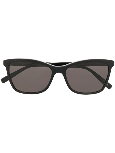Saint Laurent Sl502 猫眼框太阳眼镜 In Black
