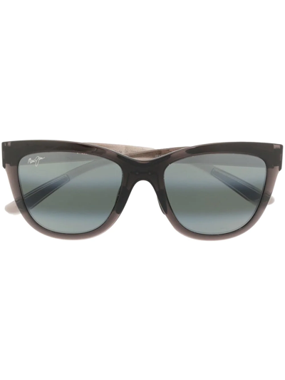 Maui Jim Square-frame Sunglasses In Grey