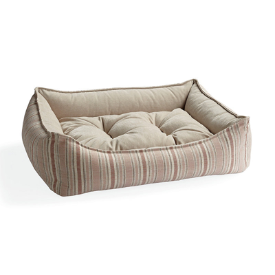 Frontgate Scoop Pet Bed In Augusta Ticking