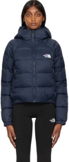 The North Face Hydrenalite 550-fill Power Down Hoodie In Summit Navy