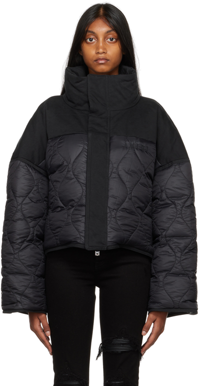 Amiri Onion Quilted Oversize Puffer Jacket In Black