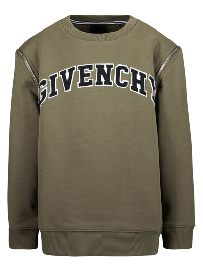 Givenchy Teen Boys 2-in-1 Sweatshirt In Green