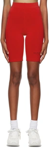 MARC JACOBS RED 'THE SPORT SHORT' SHORTS