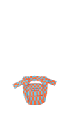 Last Frame 'ichimatsu Obi' Mini Tote Bag