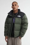 The North Face 1996 Retro Nuptse Puffer Jacket In Olive