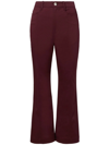 PROENZA SCHOULER WHITE LABEL CROPPED KICK-FLARE TROUSERS