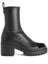 Giuseppe Zanotti Vicentha Pull-on Ankle Boots In Black