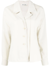 Low Classic Notched-collar Shirt In Neutrals
