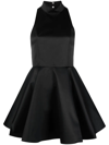 Rotate Birger Christensen Rotate 'cora' Short Dress In Black