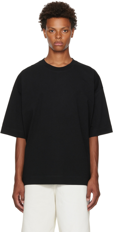 Dries Van Noten Oversized Crewneck T-shirt In Black