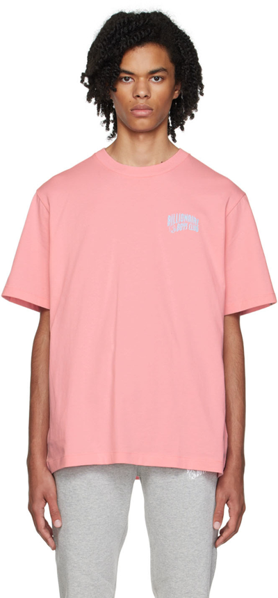 Billionaire Boys Club Arch Logo Cotton-jersey T-shirt In Pink