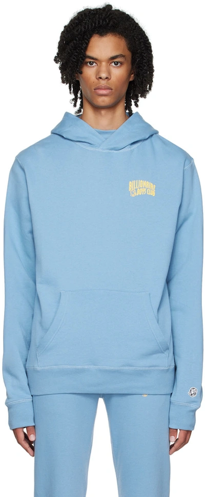 Billionaire Boys Club Logo-print Pullover Hoodie In Blue