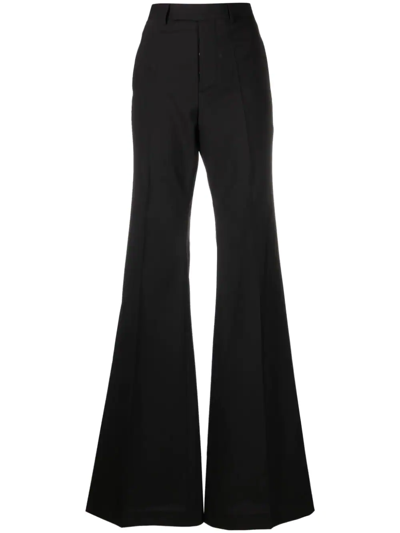 Rick Owens Wide Astaire Pants - black | Garmentory
