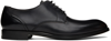 Zegna Black Siena Flex Derby In Ner Black