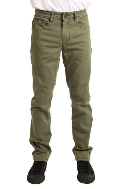 Ezekiel Tinker Straight Leg Pants In Military Green