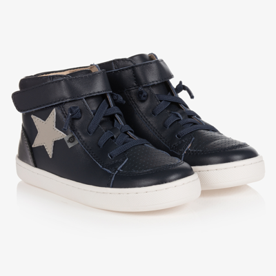 Old Soles Babies' Boys Blue High-top Trainers