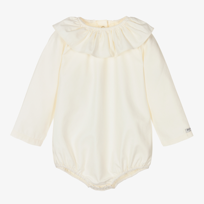 Donsje Baby Girls Ivory Bodysuit