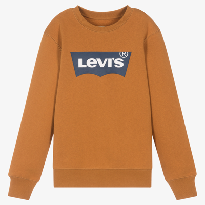 Levi's Teen Boys Brown Logo Sweatshirt