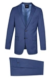 Original Penguin 2-piece Jacket & Pants Wool Blend Suit Set In Navy