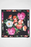 Dolce & Gabbana Floral-print 120x200cm Silk Scarf In Hn3vw Fiori Pittorici F.ne
