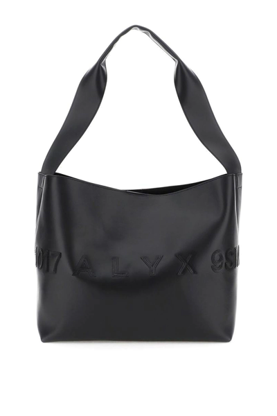 Alyx Logo Detailed Tote Bag In Black