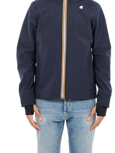 K-way Men's Blue Other Materials Outerwear Jacket