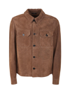 TOM FORD TOM FORD MEN'S BROWN OTHER MATERIALS OUTERWEAR JACKET,BA414TFL945MARRONE 52