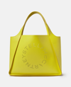 Stella Mccartney Stella Logo Tote Bag  In Citrus