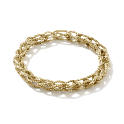 John Hardy Women's Asli 18k Yellow Gold Chain Bracelet/7mm