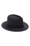 Eugenia Kim Blaine Nylon & Polyester Fedora Hat In Black