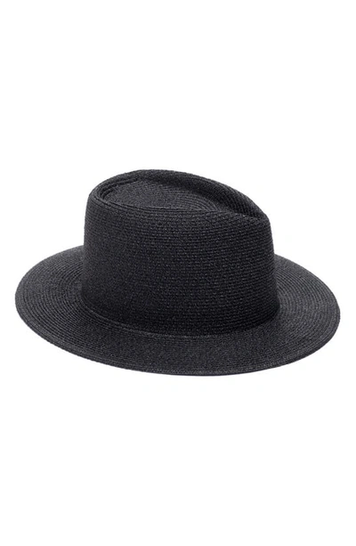 Eugenia Kim Blaine Nylon & Polyester Fedora Hat In Black