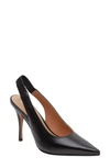 Lisa Vicky Piper Pointed Toe Slingback Pump In Black