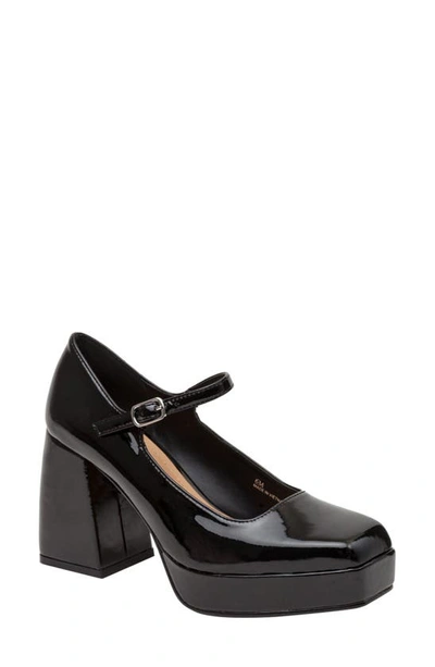 Lisa Vicky Notice Mary Jane Platform Pump In Black