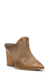 Donald Pliner Women's Embellished High Heel Mules In Biscotti