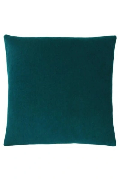 Furn Kobe Velvet Throw Pillow Cover In Green