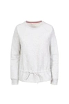 Trespass Womens/ladies Gretta Marl Round Neck Sweatshirt In Grey