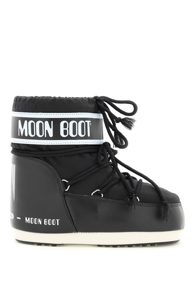 Moon Boot Icon Low Apres-ski Boots In Black