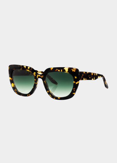 Barton Perreira Akahi Acetate Cat-eye Sunglasses