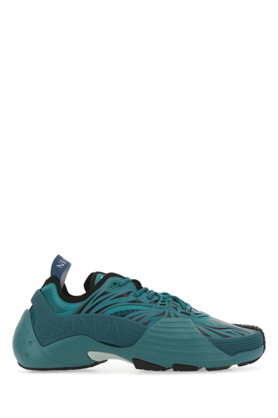 Lanvin Sneakers-45 Nd  Male In Blue