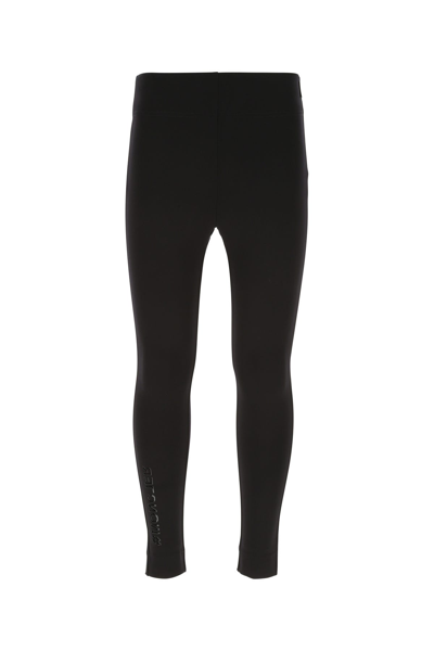 Moncler Nylon Leggings In Black