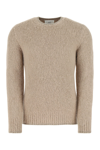 Ami Alexandre Mattiussi Dove Grey Stretch Alpaca Blend Sweater Grey Ami Uomo Xl