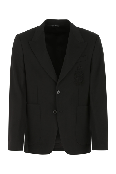 Dolce & Gabbana Blazer In Black