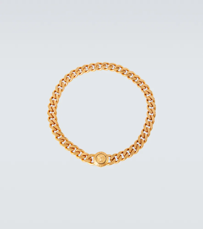 Versace Medusa Chain Choker In Oro Tribute