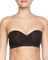 Natori Truly Smooth Convertible Strapless Bra In Black