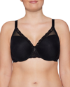 Natori Women's Sheer Glamour Full Fit Contour Underwire Bra 731252 In Black
