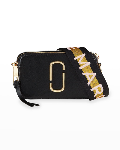The Marc Jacobs The Snapshot Bag In New Black Multi